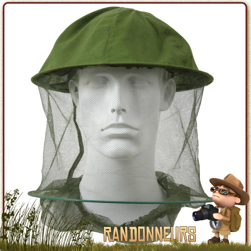 Moustiquaire de Tête Pop Up Rothco maillage fin se protéger des midges, des moucherons et des moustiques Moustiquaire de Tête Pop Up Rothco maillage fin se protéger des midges, des moucherons et des moustiques