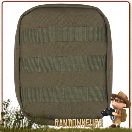 Pochette First Aid Tactique Molle Olive Rothco pour un rangement efficace de votre équipement survie et premiers soins