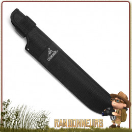 Machette jungle bushcraft GATOR Gerber lame 43 cm acier inox affutée avec scie étui nylon renforcé