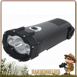 Lampe Torche Étanche Dynamo SHARK Power Plus