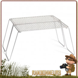 Grille Pliante Bifold Grill Titane Vargo randonnee bushcraft ultra léger