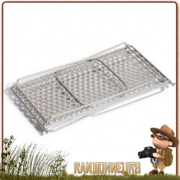 Grille Pliante Bifold Grill Titane Vargo randonnee bushcraft ultra léger