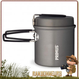 Set popote de Cuisine aluminium hard anodisé Litech Trek Kettle Primus pour la randonnée légère