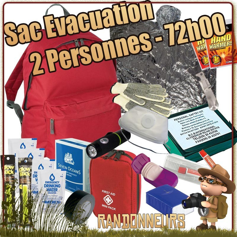 Kit de survie Voyage  Survivalisme-Boutique