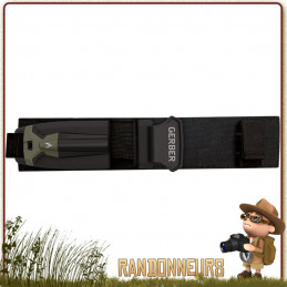 Poignard New Ultimate Gerber, meilleur couteau bushcraft survie plate semelle avec kit survie intégré