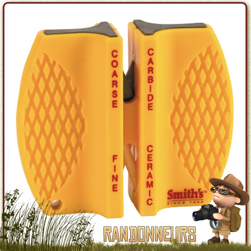 Affuteur Rapide en Croix SMITHs pour couteaux bushcraft survie Affuteur Rapide en Croix SMITHs pour couteaux bushcraft survie