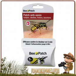 Patch Anti-Venin Bee Patch efficace contre la douleur et reduit l'inflammation piqure d'insecte