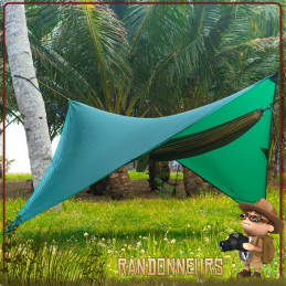 Tarp Abri Ultra Léger Ticket To The Moon imperméable silnylon 20D pour hamac jungle randonnée