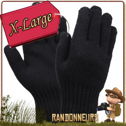 Gants militaire Rothco 70% laine et 30% nylon chauds Maintenez vos mains bien au chaud avec ces gants de chasse