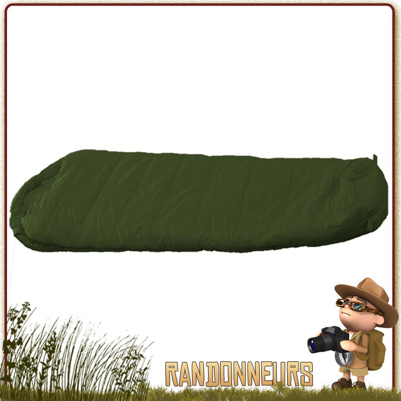 sac de couchage OREN 5 BCB militaire bushcraft température confort 0 degres