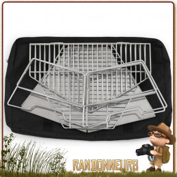 Grill Barbecue Portable Hexagon Origin Outdoors camping bivouac bushcraft