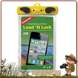 Pochette Lock Smartphone Etanche Coghlans taille small pour téléphone et gps