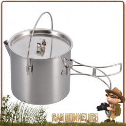 Multi Pot Inox 140 cl Origin Outdoors cuisson nourriture bivouac bushcraft