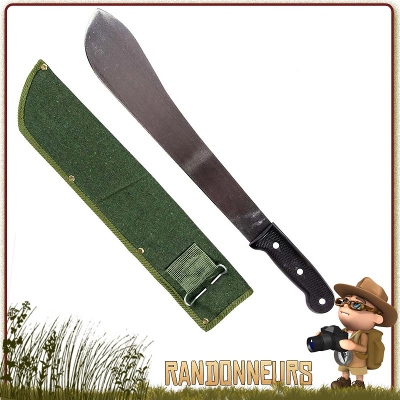 Machette 36 cm avec etui Fosco jungle bushcraft