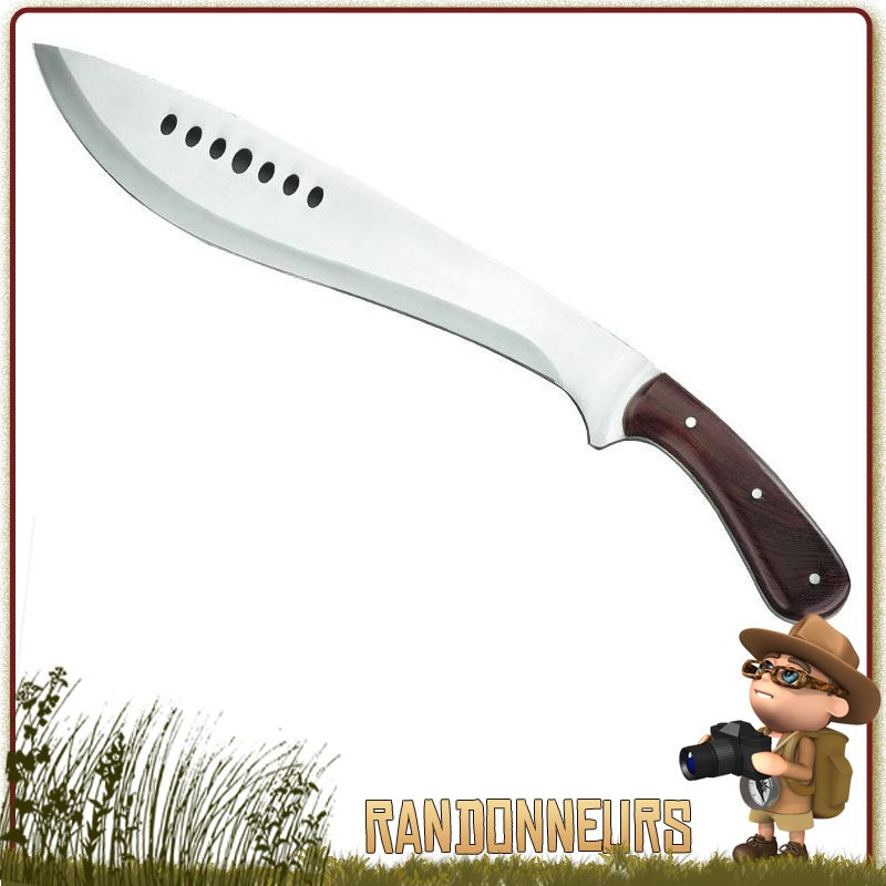 Machette Pacca 33 cm Inox Herbertz randonnee bushcraft