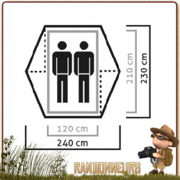 comparatif Tente DENALI 2 Salewa de camping