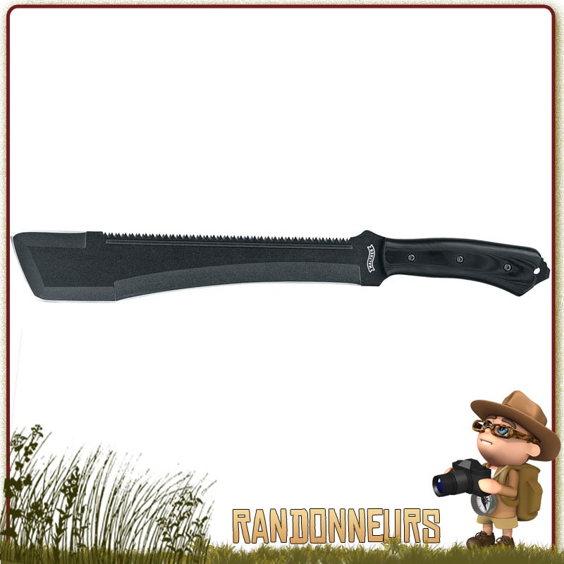 meilleure Machette MSM Walther de survie acier carbone 1065 pleine soie