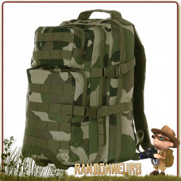 Sac à Dos militaire ASSAUT US 25 Litres FRENCH CAMO 101 Inc armee francaise