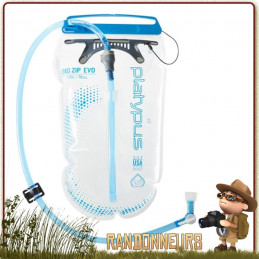 Poche Eau hydratation BIG ZIP EVO 2L Platypus de randonnée cyclotourisme et vtt