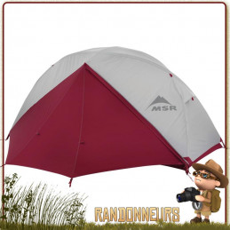 TENTE ELIXIR 1 MR - Tente de randonnée légère et de camping nomade, pour une personne et utilisable sur trois saisons