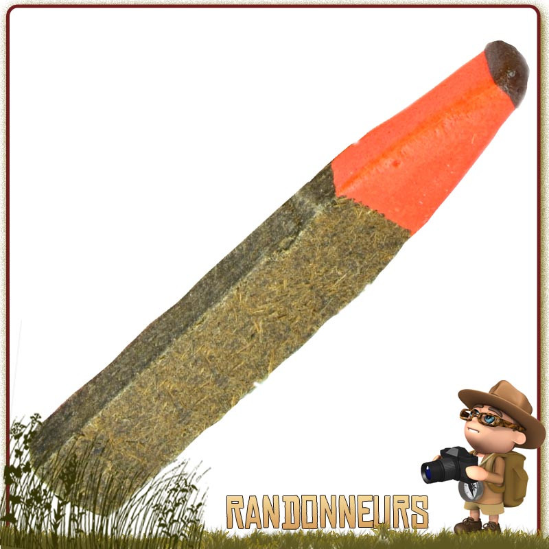 Boite de 3 allumettes briquettes Sweetfire XL Uco Gear pour l'allumage d'un feu de camp bushcraft