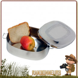 boite alimentaire inox lunch box relags 75 cl pour gamelle poele cuisson bushcraft