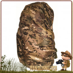 Couvre Sac à Dos 20 à 30 Litres Étanche Multicam militaire Highlander pour sac à dos armée tactique