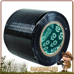 Duct Tape Haute Résistance Noir Highlander Ruban adhésif vinyle haute résistance noir, adhésif avec bande large