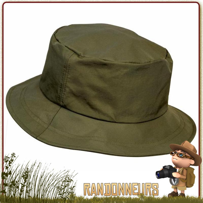 Chapeau Bush Compact Etanche Taille Medium Highlander randonnée bushcraft chasse