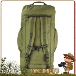 Sac Portage Militaire LOADER 65 Litres Olive Highlander pour le voyage et le transport équipement bushcraft