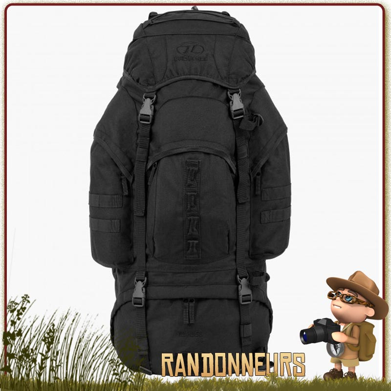 Sac Poitrine noir  Boutique Survivalisme