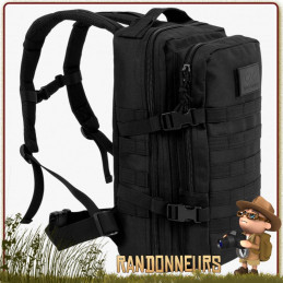 Sac à Dos RECON PACK 20 Litres NOIR Highlander day pack léger idéal pour la randonnée bushcraft à la journée