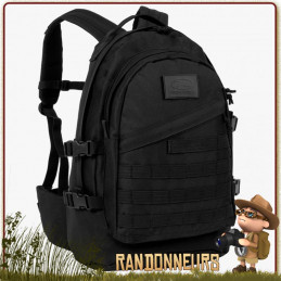 Sac à Dos RECON PACK 40 Litres NOIR Highlander type militaire pour la randonnée en ville