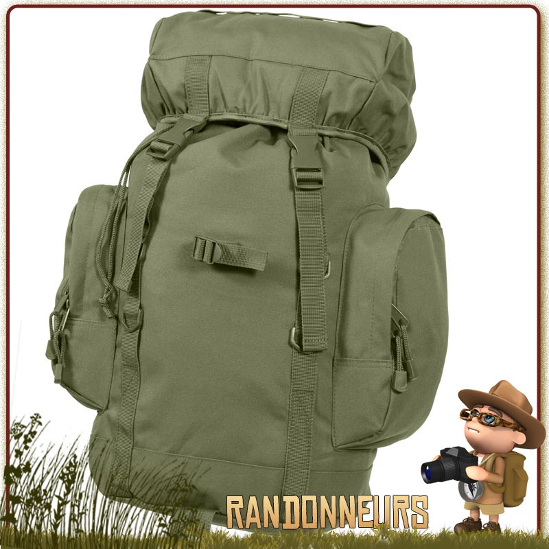 Sac à Dos BackPack Tactical 25L Vert Armée Rothco opération militaire