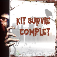 Kit Survie Complet pour survivaliste meilleur trousse de survie randonnee avec accessoires outils de situation extreme de survie nature