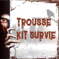 Trousse pour Kit Survie survivaliste meilleur équipement de survie fin du monde pochette kit équipement survivalisme professionnel pandemie virale