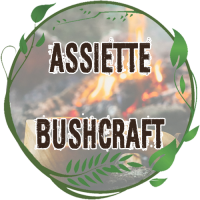 assiette bushcraft inox résistante au feu de bois assiette tole émaillée vintage bivouac bushcraft